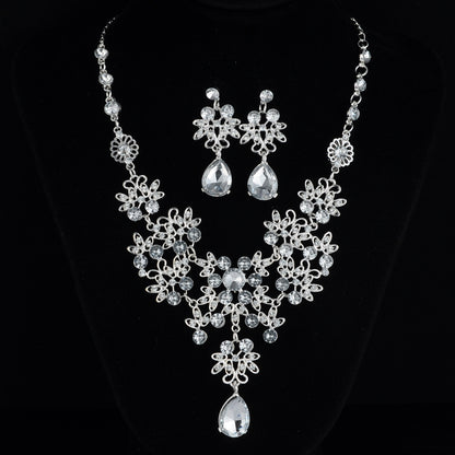 Butterfly Necklace Earrings Set