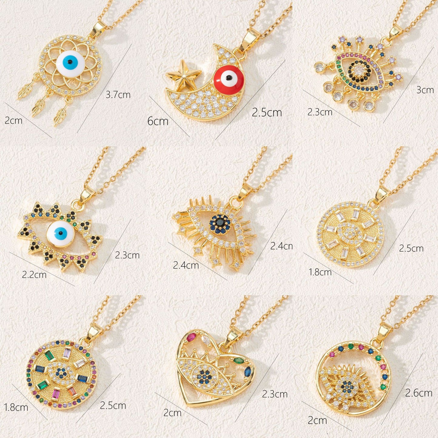 Eye necklace 01