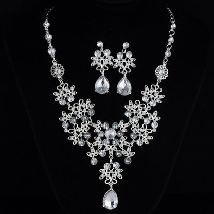 Butterfly Necklace Earrings Set