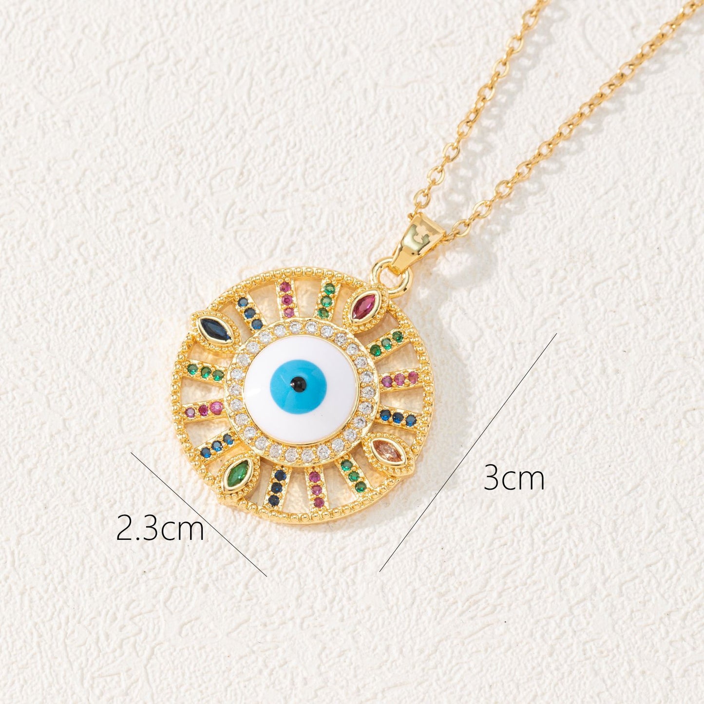 Eye necklace 01