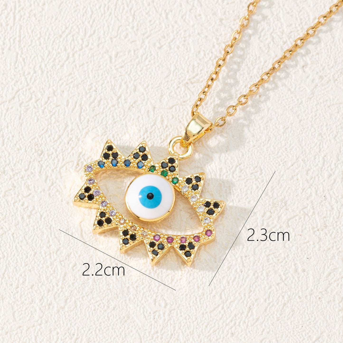 Eye necklace 01
