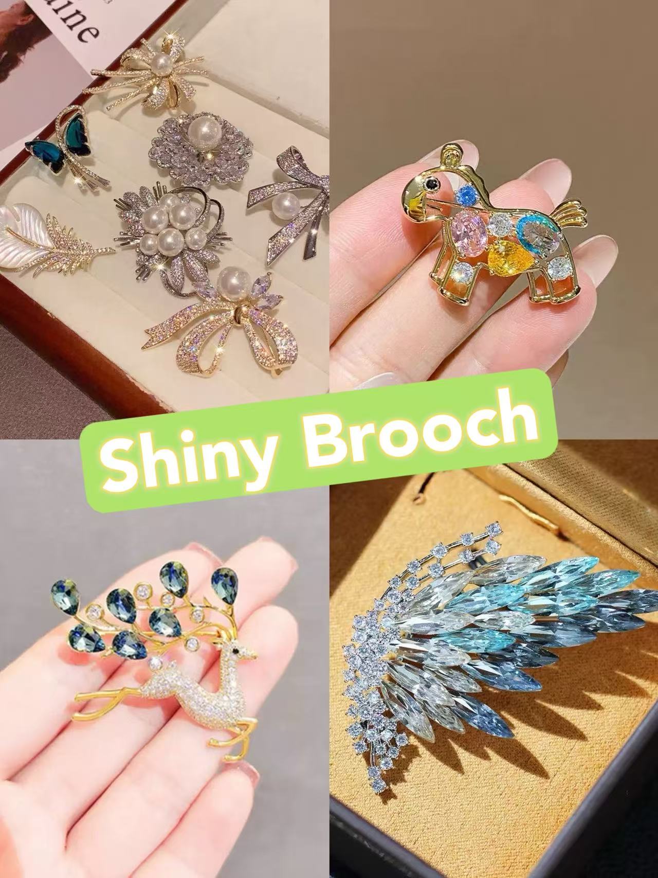 Shiny Brooch - Blind Bag（Pack on live )